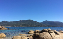 A màghjina - Capu Laurosu, trà mare è petre