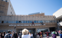 Des supers héros au grand coeur aux côtés des enfants à l'hôpital d'Ajaccio