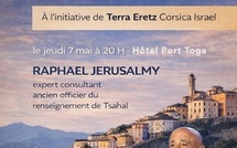  Bastia -Terra Eretz Corsica accueille Raphaël Jerusalmy. Corsica-Palestina s'insurge