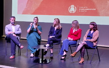 Bastia - Marlène Schiappa, invitée de Cine Donne : « Quand on est une femme enceinte au pouvoir, on est vraiment à la croisée de tous les tabous possibles ».