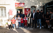 L'AC Ajaccio ouvre une boutique éphémère au coeur de la Citadelle Miollis