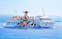Le ferry Moby Kiss maintenu à quai à Bastia après un contrôle de sécurité