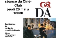 Bastia : Conférence de la Dante Alighieri sur Gênes