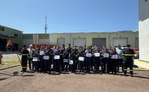 À Furiani, les cadets de la sécurité civile reçoivent leurs diplômes