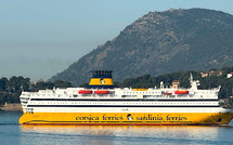 Le "Mega Serena" a fait sa première traversée entre Toulon et Bastia