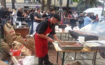 Ajaccio : Barbecue géant offert par des artisans boulangers et bouchers passionnés