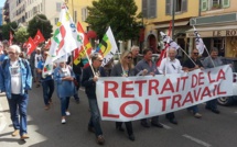 300 personnes dans la rue à Ajaccio contre la Loi travail