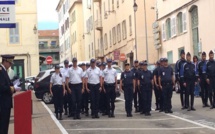 Hommage à Ajaccio aux deux policiers assassinés