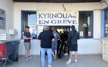 À Ajaccio, les salariés de Kyrnolia mobilisés contre la procédure de licenciement visant un délégué syndical