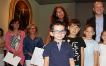 Ajaccio : Cérémonie de clôture des clubs "Coup de Pouce" au Palais Fesch 