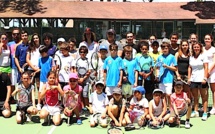La fête à l'école de tennis du TC Calvi