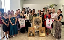 Rugby - Les Ponettes, championnes de France, hôtes de la mairie de Bastia