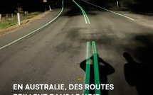 Le marquage fluorescent c'est en Australie. Chez nous, on n'a besoin que de peinture blanche…
