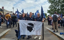 "On ramasse les miettes" : Unité Corse en mobilisation à Paris pour défendre les policiers de l'île