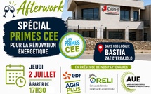 Rénovation énergétique : la CAPEB Haute-Corse organise un afterwork pour les artisans à Bastia