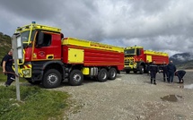 Les pompiers de Haute-Corse en renfort dans le Sud de la France face aux incendies