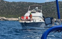 Quatre personnes, dont deux enfants, secourues au large de Senetosa après une avarie moteur