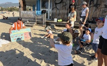 Ajaccio - Au Ricanto, les plus petits apprennent déjà à protéger le littoral