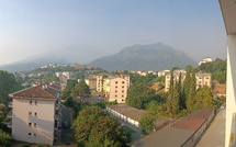 Incendies en Haute-Corse : près de 500 hectares parcourus par les flammes à Corte