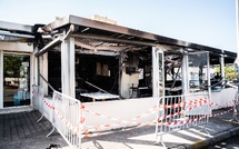 Ajaccio - Le "Bar des Lacs" ravagé par un incendie, la piste criminelle privilégiée