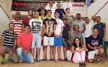 La remise des prix de l'Open international de Squash de L'Ile-Rousse
