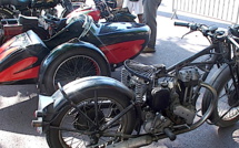 Bastia : Des motos de toutes les couleurs et de tous les âges sur la place Saint Nicolas