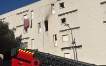 Incendie cité Aurore à Bastia : un appartement fortement endommagé, aucun blessé