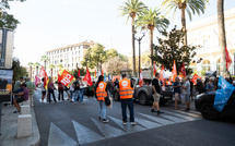À Ajaccio, près de 300 manifestants pour défendre le pouvoir d’achat et les services publics