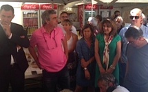 Gilles Simeoni inaugure A Fiera di L'Alivu à Montegrossu