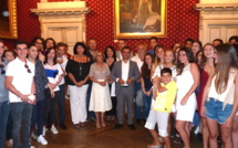 Les lauréats du Bac mention  « très bien » reçus à la mairie d’Ajaccio