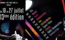 13ème édition Sorru in Musica: La rencontre de la musique et des hommes jusqu'au 27 juillet