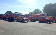 Sécheresse : Des pompiers arrivent en renfort du continent