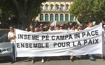 Bastia en marche pour la paix