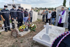 Hommage au sapeur François-Marie Ercole