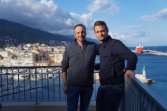 Henri-Noël Tabary retrouve son cousin Michel Ferracci à Bastia