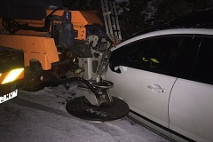 Accident neige