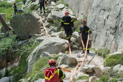 Entraînement commun BA 126-Sécurité Civile 5 de Corte