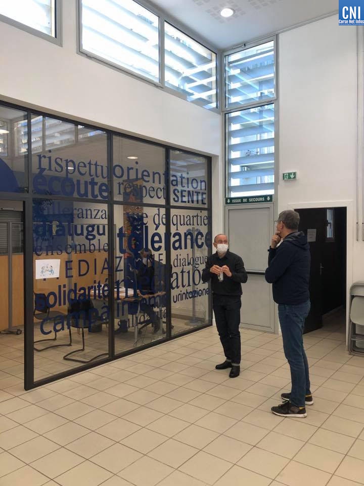 Cabinet au Covid-19 à Bastia