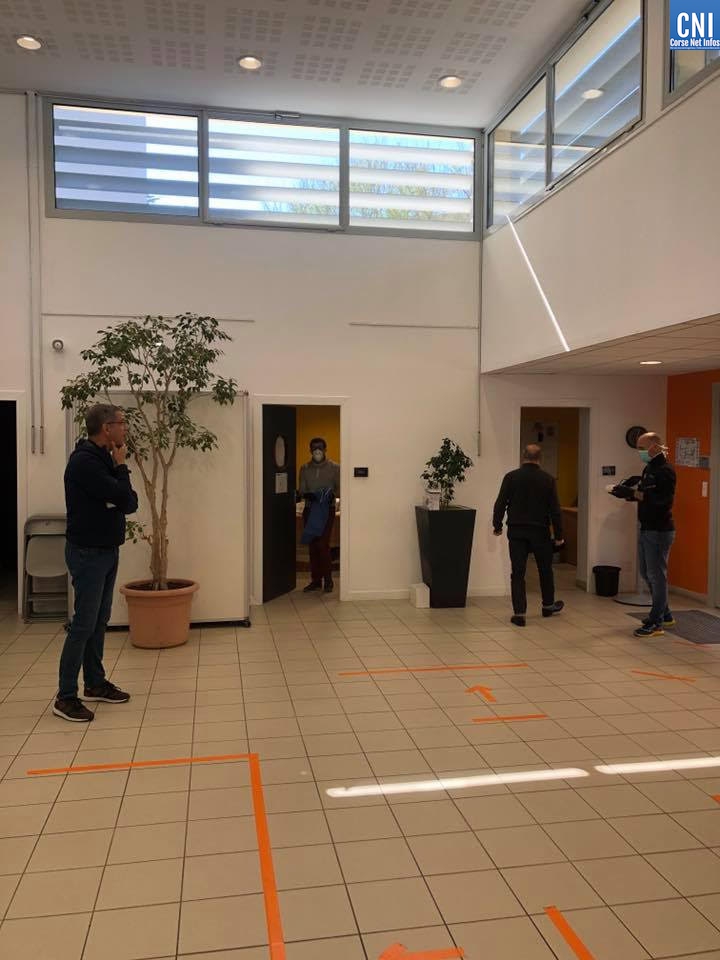 Cabinet au Covid-19 à Bastia