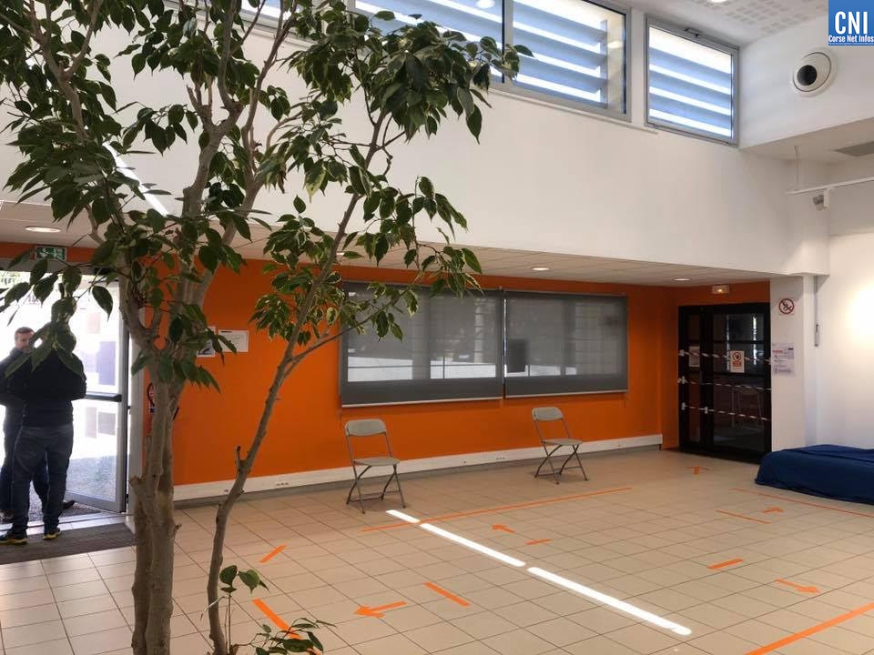 Cabinet au Covid-19 à Bastia