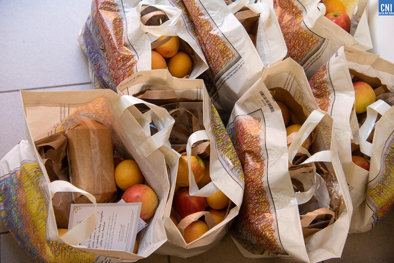 Ajaccio : 400 paniers alimentaires