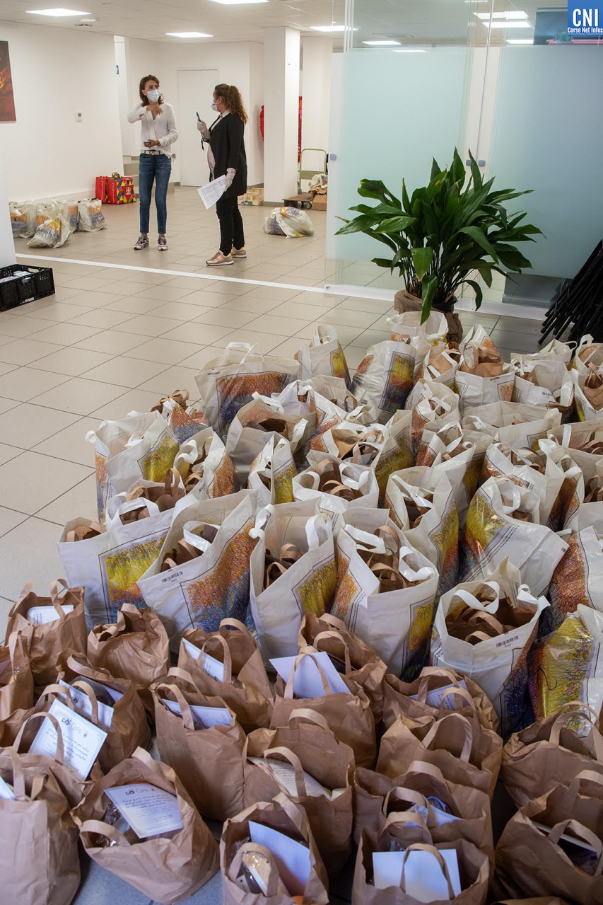 Ajaccio : 400 paniers alimentaires