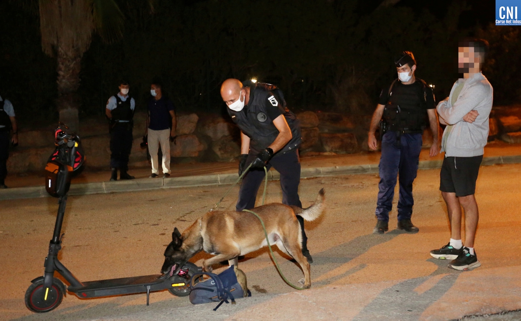 Contrôle drogue gendarmerie Ajaccio