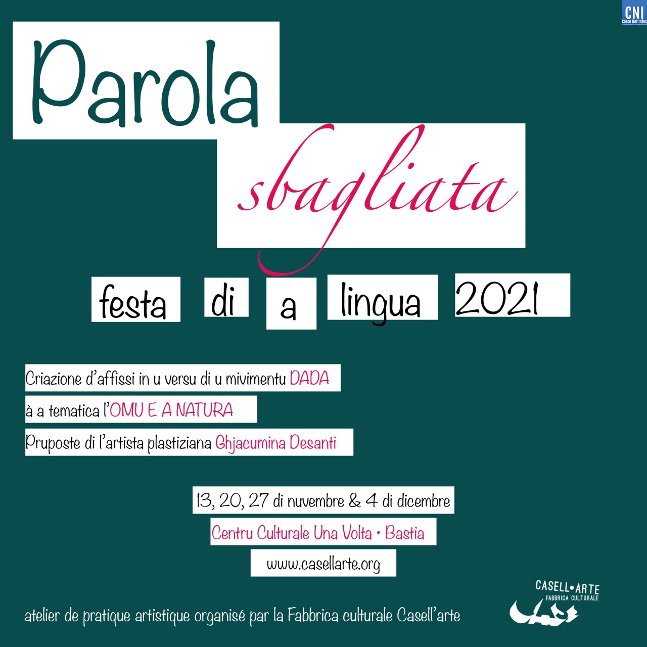 A festa di a lingua a Casell'arte