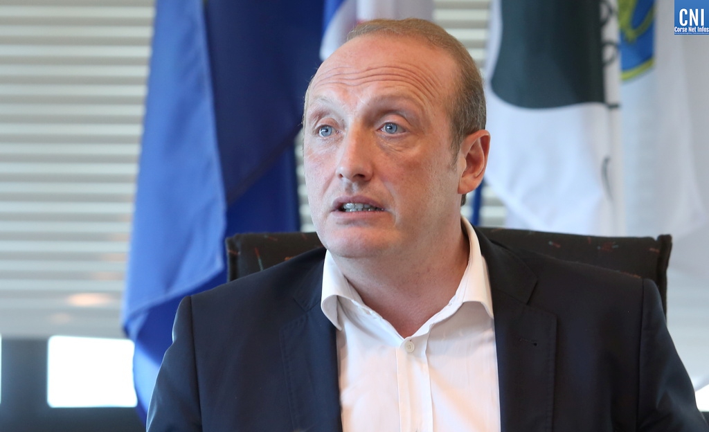 Laurent Marcangeli, maire d'Ajaccio.1