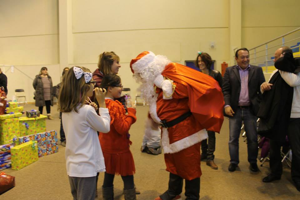 Père Noël à la communauté des communes de Balagne