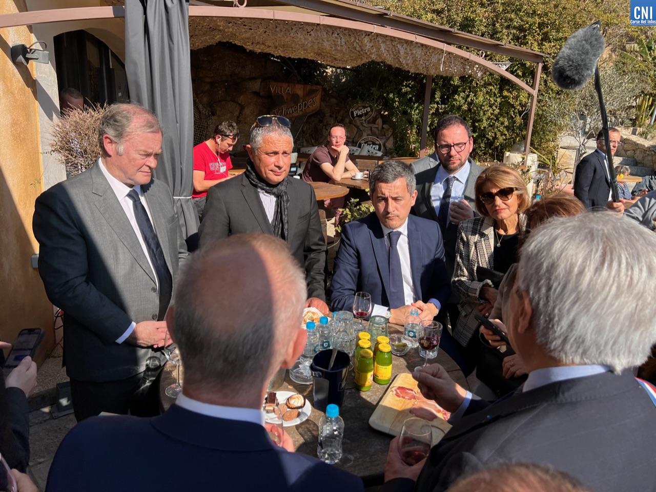 Gérald Darmanin en Balagne
