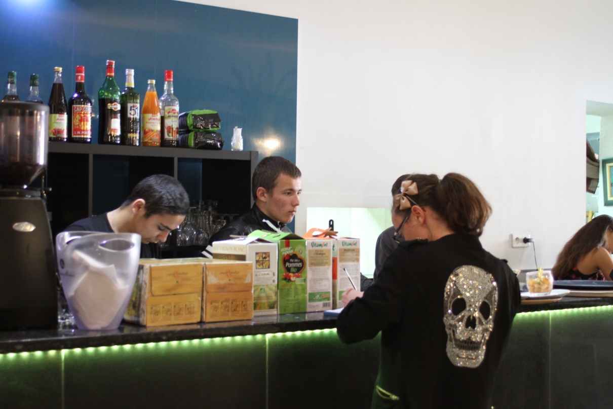 restaurant éphémère de s élèves de l'EREA 010