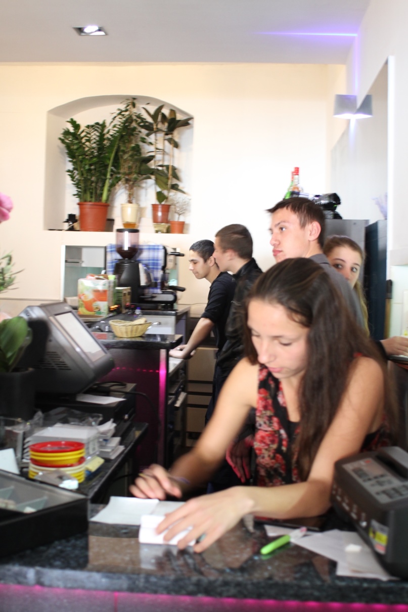 restaurant éphémère de s élèves de l'EREA 007