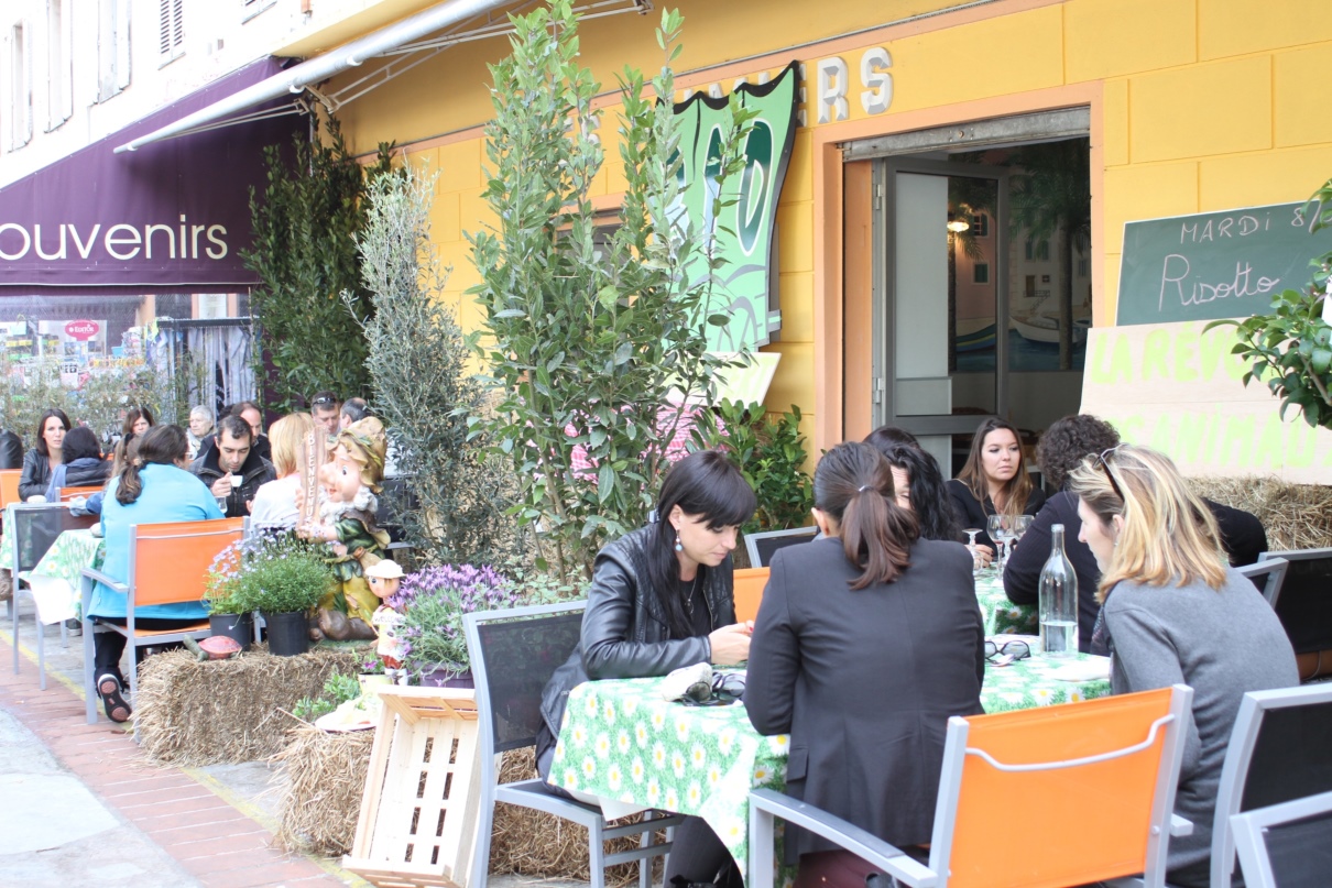 restaurant éphémère de s élèves de l'EREA 002